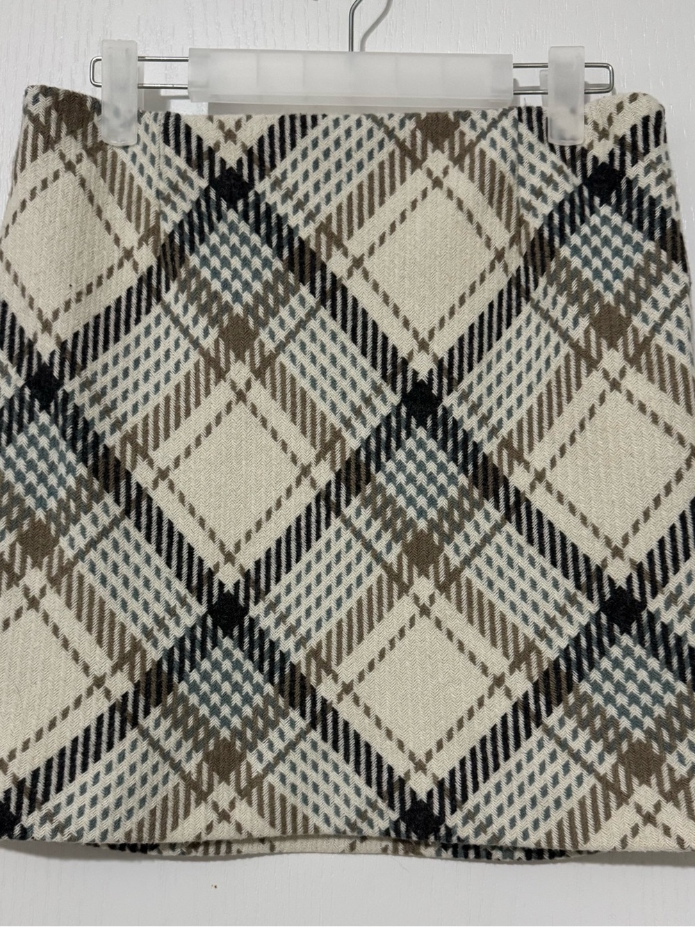 Plaid H&M Mini Skirt